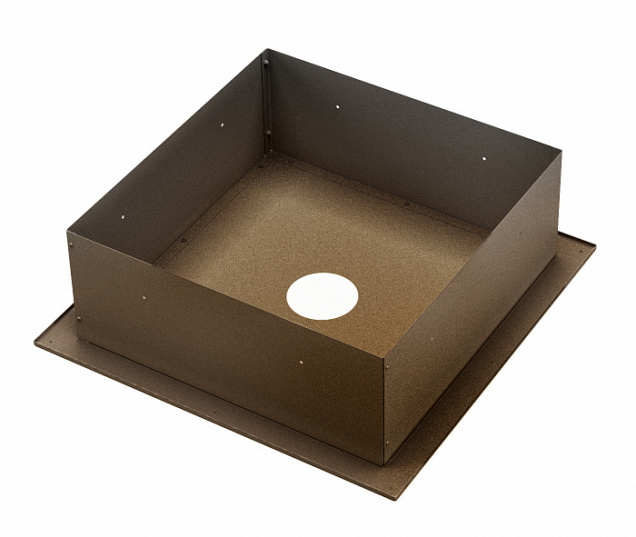 Проходка потолочная TMF 680х680 ф115, черная бронза