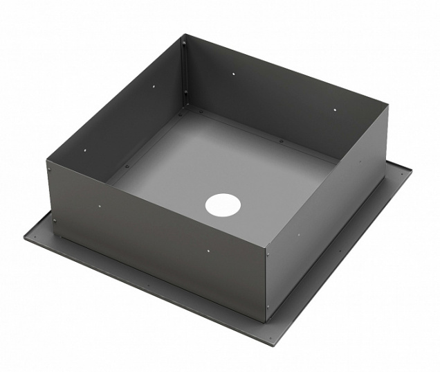 Проходка потолочная TMF 680х680 ф80, антрацит